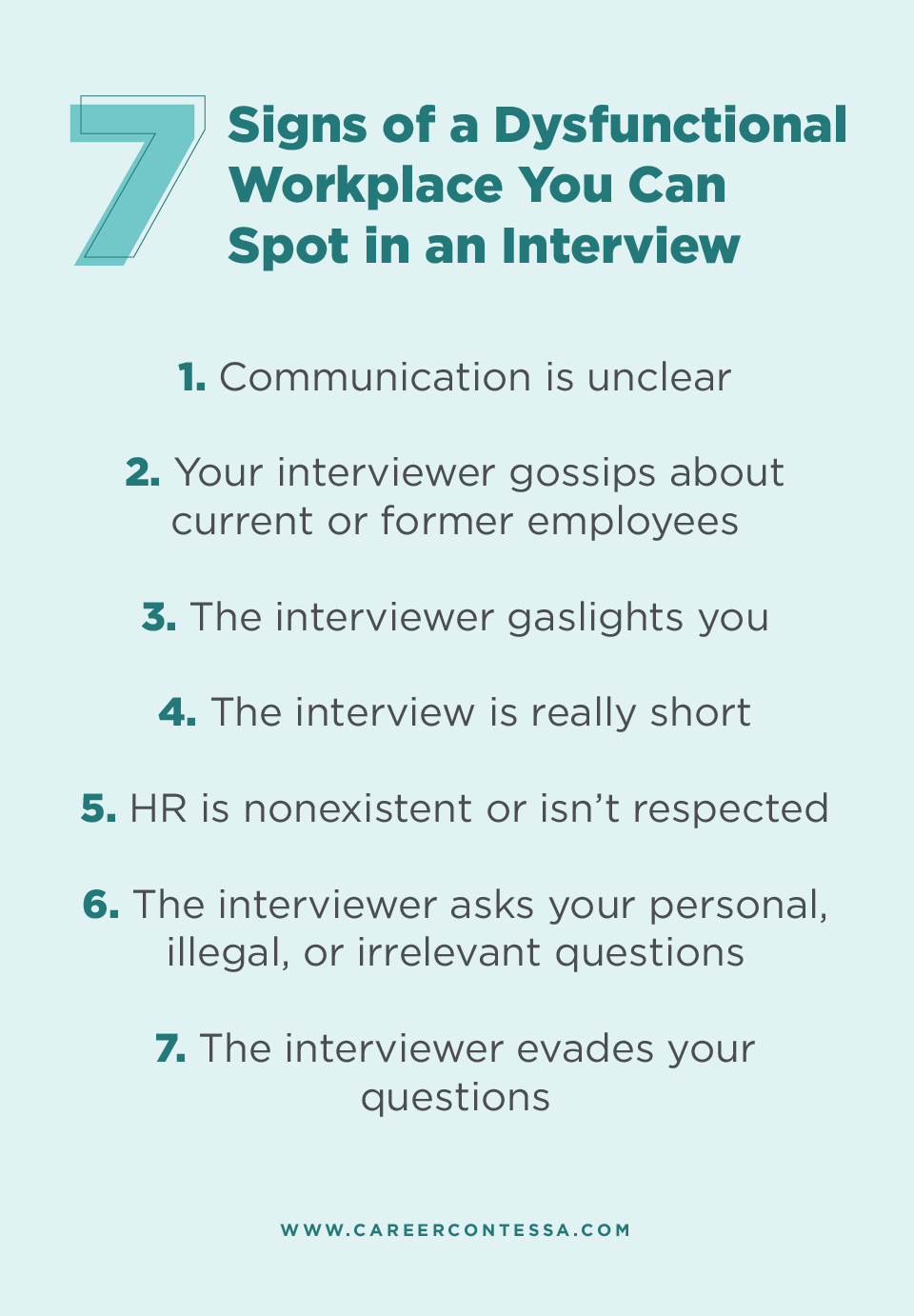 How to Recognize a Bad Workplace 21 Interview Red Flags Career Contessa